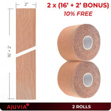 Ajuvia™ Advanced Professional Kinesiology Tape with German Adhesive Technology in uncut rolls - rt