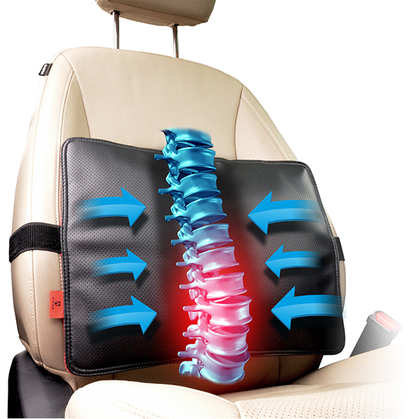 Ajuvia Back Vitalizer™ - "Tried all the seat back supports for over 30 years ... this is the Best!" - rt