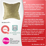 Qi Orthopedic Pillow™ - Professional Home Lumbar Back Posture Pain Support Relief - rt